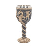 Realistic Fossilised Dragon Remains Skeleton Goblet Wine Glass | Gothic Giftware - Alternative, Fantasy and Gothic Gifts