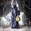 Reaper Holding Clock Figurine 39.5cm | Gothic Giftware - Alternative, Fantasy and Gothic Gifts