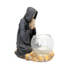 Reapers Prayer Candle Holder 19.5cm | Gothic Giftware - Alternative, Fantasy and Gothic Gifts