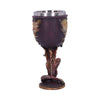 Ruth Thompson Flame Blade Red Fire Dragon Goblet Glass | Gothic Giftware - Alternative, Fantasy and Gothic Gifts