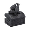 Sacred Keeper Dragon Treasure Chest 14.5cm | Gothic Giftware - Alternative, Fantasy and Gothic Gifts