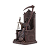 Santa Muerte's Throne Bronze Figurine 22cm | Gothic Giftware - Alternative, Fantasy and Gothic Gifts