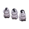 See No, Hear No, Speak No Evil Emperor Penguin Chick Figurines | Gothic Giftware - Alternative, Fantasy and Gothic Gifts