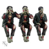 See No, Hear No Speak No Evil Zombies Figurine Ornaments | Gothic Giftware - Alternative, Fantasy and Gothic Gifts