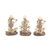 See No, Hear No, Speak No Three Wise Skeletons Figurines | Gothic Giftware - Alternative, Fantasy and Gothic Gifts