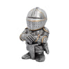 Sir Fightalot Silver Knight Figurine 11cm | Gothic Giftware - Alternative, Fantasy and Gothic Gifts