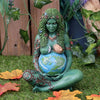 Small Ethereal Mother Earth Gaia Art Statue Painted Figurine | Gothic Giftware - Alternative, Fantasy and Gothic Gifts