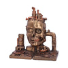 Split Steampunk Human Skeleton Bookends 22.5cm | Gothic Giftware - Alternative, Fantasy and Gothic Gifts