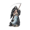 Summon The Reaper Gothic Figurine By Anne Stokes Woman and Reaper Ornament | Gothic Giftware - Alternative, Fantasy and Gothic Gifts