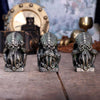 Three Wise Cthulhu Figurines 7.6cm | Gothic Giftware - Alternative, Fantasy and Gothic Gifts