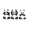 Three Wise Pandas Bear Ornaments | Gothic Giftware - Alternative, Fantasy and Gothic Gifts