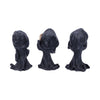 Three Wise Reapers 11cm See No Hear No Speak No Evil Cartoon Grim Reapers | Gothic Giftware - Alternative, Fantasy and Gothic Gifts