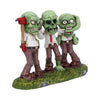 Three Wise Zombies Horror Undead Creature Figurine | Gothic Giftware - Alternative, Fantasy and Gothic Gifts