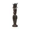Triple Goddess Figurine Bronzed Wiccan Idol Ornament | Gothic Giftware - Alternative, Fantasy and Gothic Gifts
