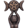 Triple Goddess Tea Light 12cm | Gothic Giftware - Alternative, Fantasy and Gothic Gifts