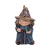 Trouble Small Witch and Crystal Ball Figurine | Gothic Giftware - Alternative, Fantasy and Gothic Gifts