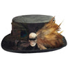 Voodoo Healer's Skull, Bone and Feather Top Hat | Gothic Giftware - Alternative, Fantasy and Gothic Gifts