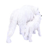 Winter Offspring Mother and Wolf Pup Ornament | Gothic Giftware - Alternative, Fantasy and Gothic Gifts