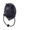Wolf Moon Door Knocker 20.5cm | Gothic Giftware - Alternative, Fantasy and Gothic Gifts