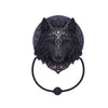 Wolf Moon Door Knocker 20.5cm | Gothic Giftware - Alternative, Fantasy and Gothic Gifts