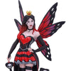 Wonderland Fairies Queen of Hearts Red Card Figurine | Gothic Giftware - Alternative, Fantasy and Gothic Gifts