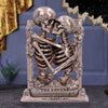 The Lovers Bronze Gothic Skeleton Ornament 20.5cm