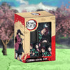 Demon Slayer Tanjiro and Nezuko Bottle, Tray and Cup Gift Set