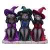 Three Wise Witchy Kittys Ornament