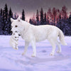 Winter Bond Mother Wolf and Pup Figurine 30cm